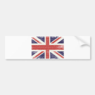 Großbritannien-Flagge Vintag Autoaufkleber
