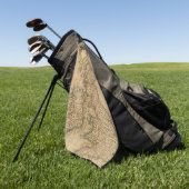 Großbritannien Golfhandtuch (Gras)