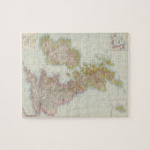 Grossbritannien, Irland - Karte des Vereinigten Kö Puzzle (Horizontal)