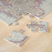 Grossbritannien, Irland - Karte des Vereinigten Kö Puzzle (Seite)