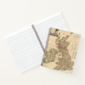 Großbritannien, Irland Notizblock (Innenseite)