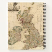 Großbritannien, Irland Notizblock (Rückseite)