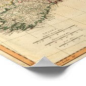 Großbritannien, Irland Poster (Ecke)