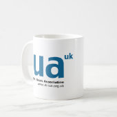 Großbritannien IUA angetrieben durch… Kaffeetasse (Vorderseite Links)