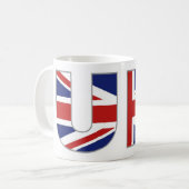Großbritannien Kaffeetasse (Vorderseite Links)
