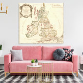 Großbritannien Leinwanddruck (Insitu (Wohnzimmer))