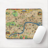 Großbritannien: Leitfaden zu London Map Mousepad (Mit Mouse)