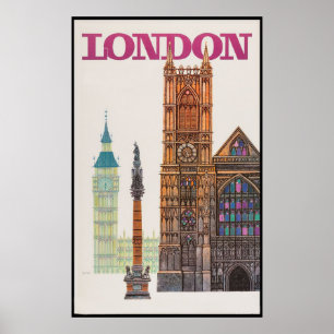 Großbritannien, London Poster