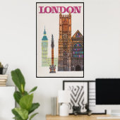 Großbritannien, London Poster (Heimbüro)