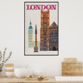 Großbritannien, London Poster (Küche)