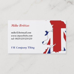 Großbritannien, Mike Brittas, mike@hotmail.comww.. Visitenkarte