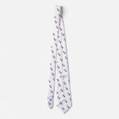 GROSSBRITANNIEN - Monogramm Christlicher Schrift Krawatte (Rückseite)