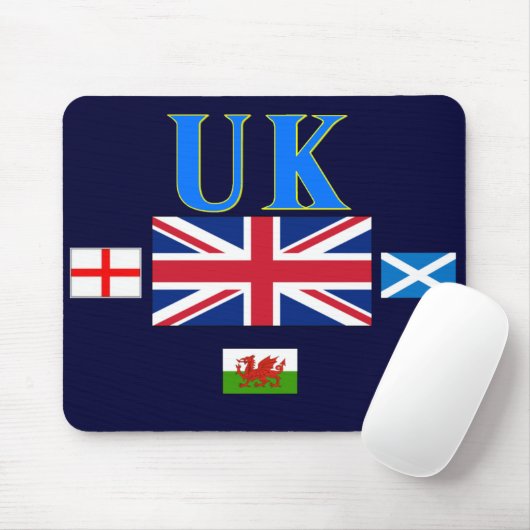 Großbritannien Mousepad (Mit Mouse)