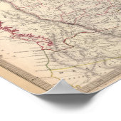 Großbritannien Nordamerika Poster (Ecke)