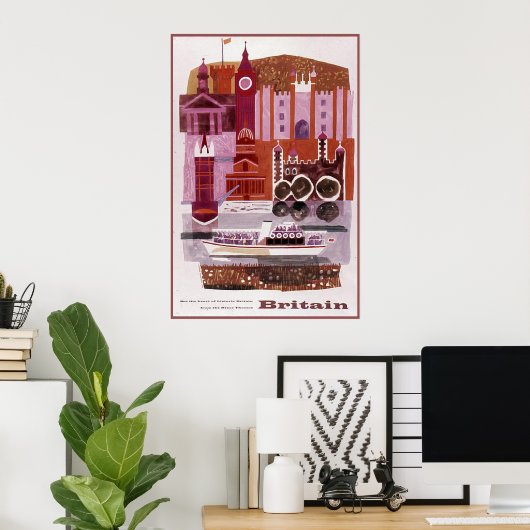 Großbritannien Poster (Heimbüro)