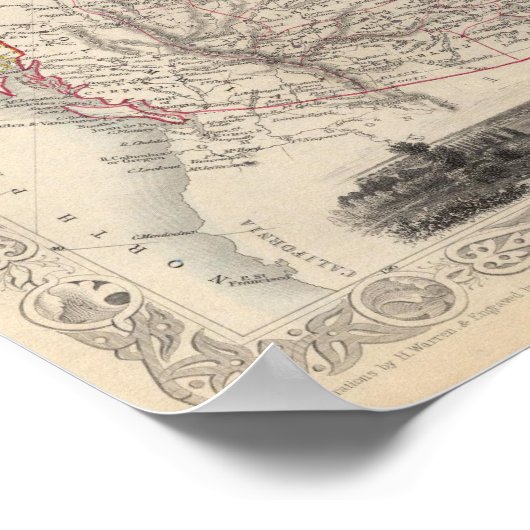 Großbritannien Poster (Ecke)