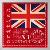 Großbritannien Poster (Vorne)