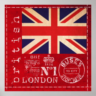 Großbritannien Poster