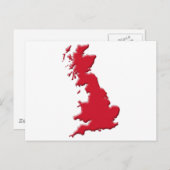 Großbritannien Postkarte (Vorne/Hinten)