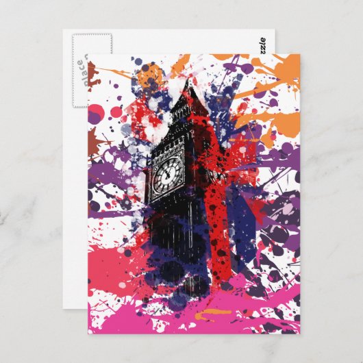 Großbritannien Postkarte (Vorne/Hinten)