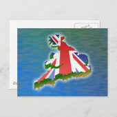 Großbritannien Postkarte (Vorne/Hinten)