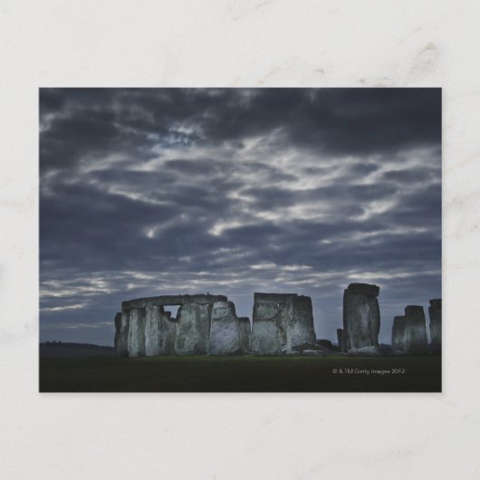Großbritannien, Stonehenge, landschaftliche Postkarte (Vorderseite)