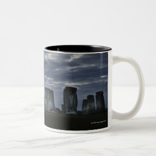 Großbritannien, Stonehenge, landschaftliche Zweifarbige Tasse