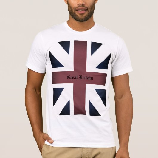 Großbritannien-T - Shirt - Flagge 1707 (Vorderseite)