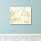 Großbritannien und Amerika 2 Leinwanddruck (Insitu (Holzboden))
