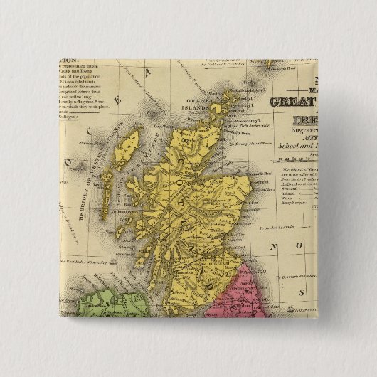Großbritannien und Irland Button (Vorderseite)