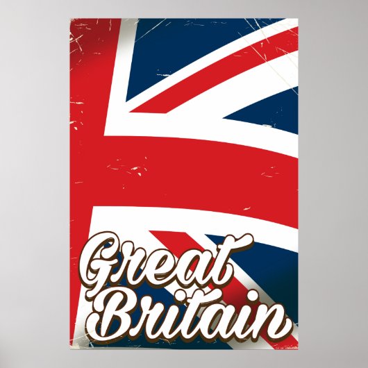 Großbritannien - Vintages Reiseplakat Poster (Vorne)