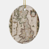 Großbritannien, wie es in das Tyme des Engli Keramikornament (Rechts)