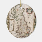 Großbritannien, wie es in das Tyme des Engli Keramikornament (Links)