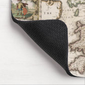 Großbritannien, wie es in das Tyme des Engli Mousepad (Ecke)