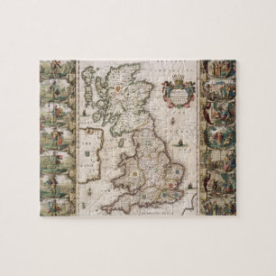 Großbritannien, wie es in das Tyme des Engli Puzzle