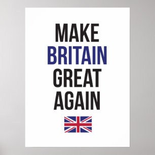 Großbritannien wieder als Großbritannien mit der e Poster