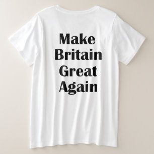 Großbritannien wieder zum T - Shirt machen