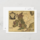 GroßbritannienPanoramabalkarte Großbritannien Postkarte (Vorne/Hinten)