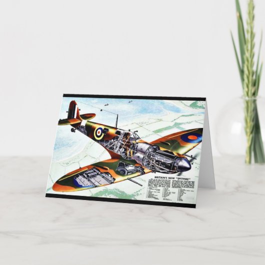 Großbritanniens neue Spitfire Karte (Vorderseite)