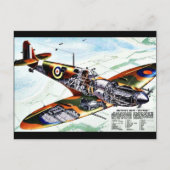 Großbritanniens neue Spitfire Postkarte (Vorderseite)