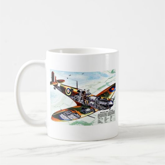 Großbritanniens neuer Spitfire Kaffeetasse (Links)