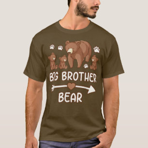 Großbruder Bär 3 cub , Großbruderbärenhemd T-Shirt