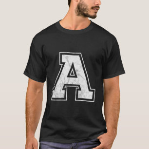 Großbuchstabe A T-Shirt