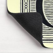 Großbuchstabe "G" Holzschnitt Initiale Mousepad (Ecke)