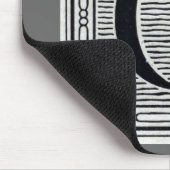 Großbuchstabe "G" Holzschnitt Initiale Mousepad (Ecke)