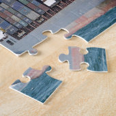 Großcontainerschiff vor Anker Puzzle (Seite)