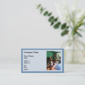 Großdrehrad Visitenkarte (Stehend Vorderseite)