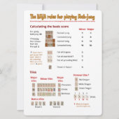 Großdruck BMJA ordnet Karte - zählend an (Vorderseite)