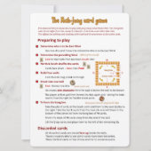 Großdruck - das Kartenspiel - Unterschiede Einladung (Vorderseite)