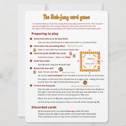 Großdruck - das Kartenspiel - Unterschiede Einladung (Vorderseite)